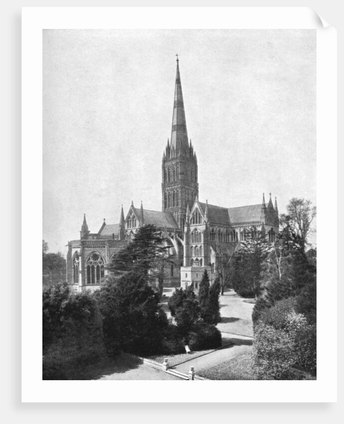 Salisbury Cathedral by FGO Stuart