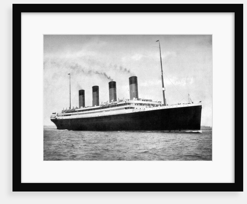 RMS 'Olympic', White Star Line ocean liner by FGO Stuart