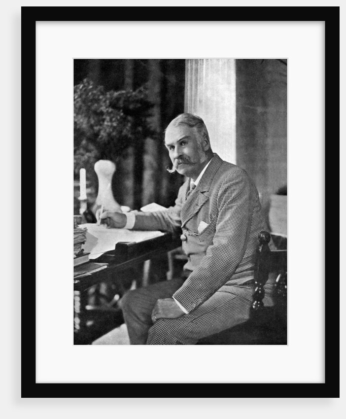 Sir William Schwenck Gilbert (1836-1911), English playwright and humorist by Frederick Downer & Sons