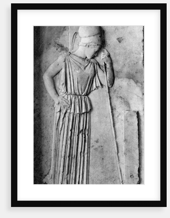 Relief of Athena/Minerva, 5th century BC by Martin Hurlimann