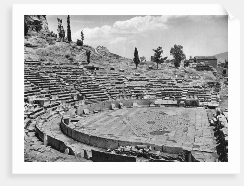 Theatre of Dionysus, Athens by Martin Hurlimann