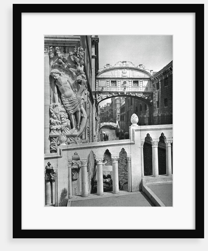 The Bridge of Sighs and Doge's Palace, Venice by Martin Hurlimann