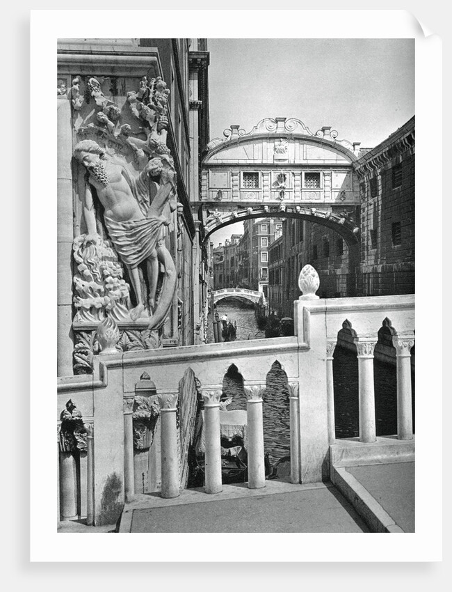 The Bridge of Sighs and Doge's Palace, Venice by Martin Hurlimann