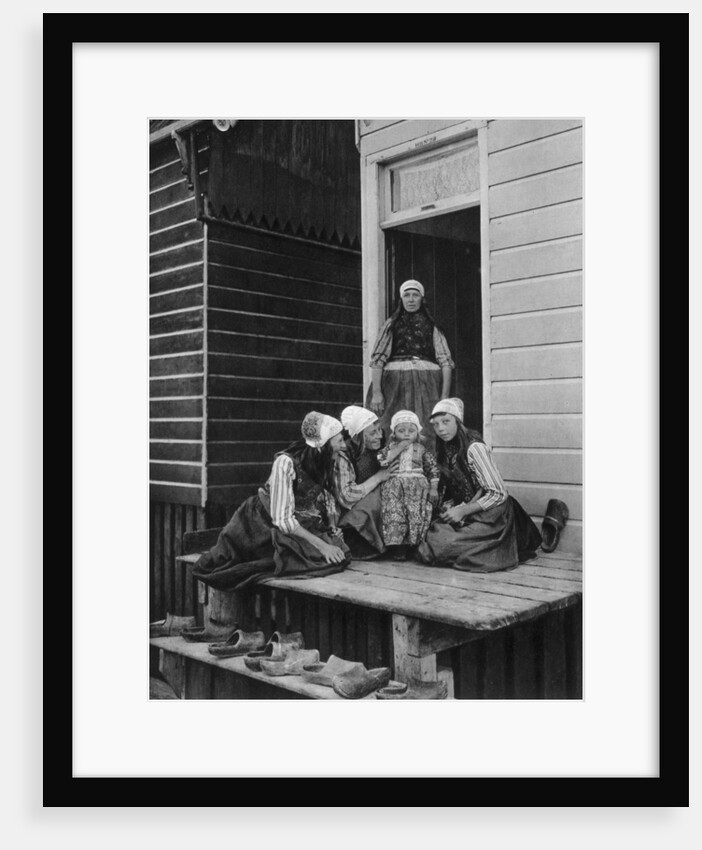 The pride of the family, Marken, Netherlands by Anonymous