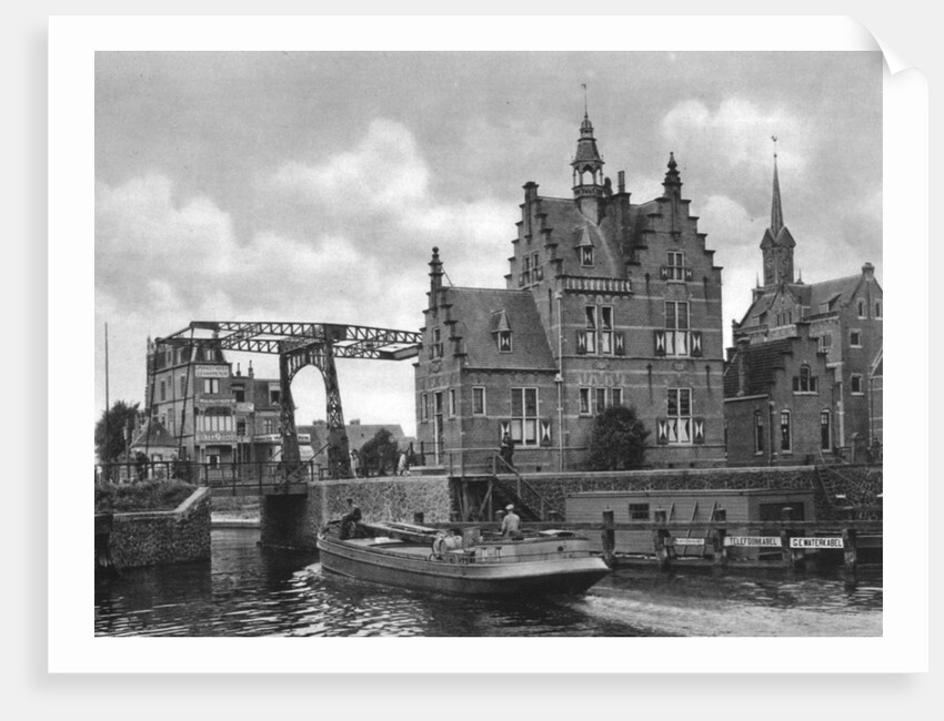 Where Tsar Peter worked as a shipwright, Zaandam, Netherlands by Anonymous