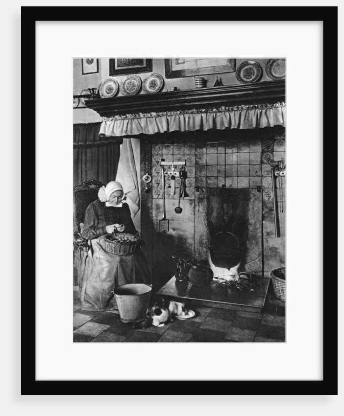 Kitchen and living-room in one, Twente, Netherlands by Anonymous