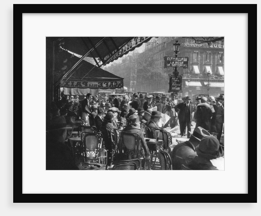 Café de la Paix, Paris by Martin Hurlimann