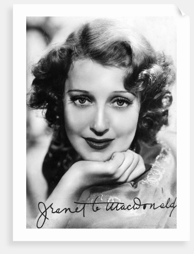 Jeanette MacDonald by Anonymous