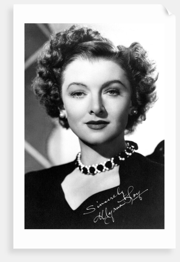 Myrna Loy by Anonymous