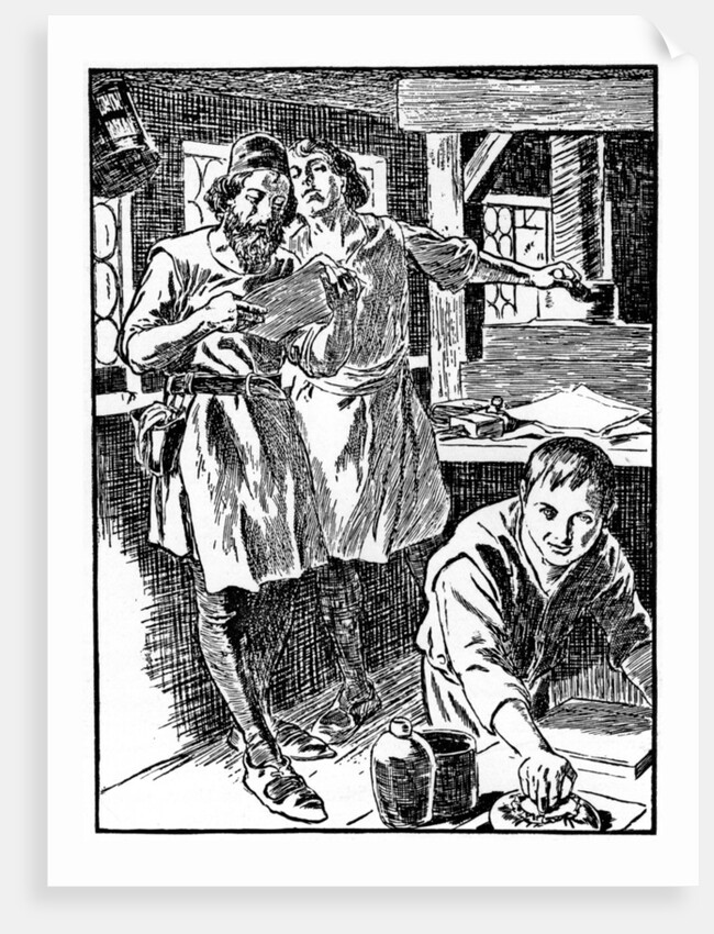 The printing process by Anonymous