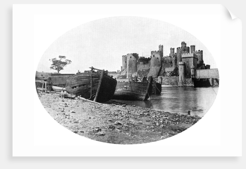 Conway Castle, north Wales by Ernest W Jackson