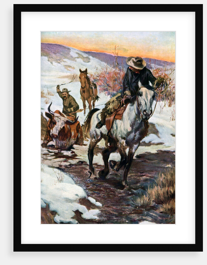 Winter Work for the Cowboys by Anonymous