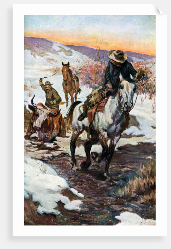 Winter Work for the Cowboys by Anonymous