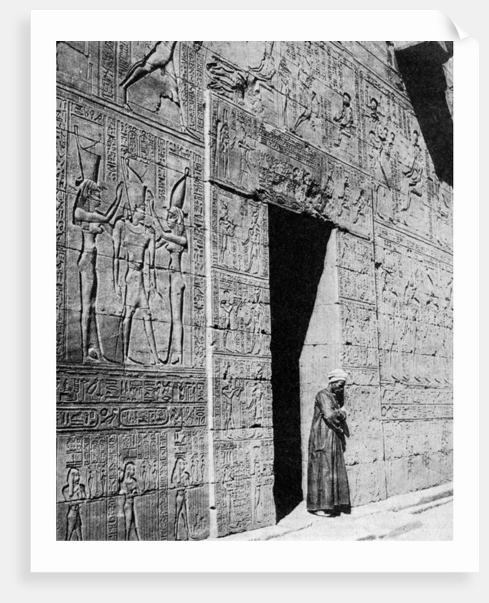 Temple of Horus, Edfou, Egypt by Anonymous
