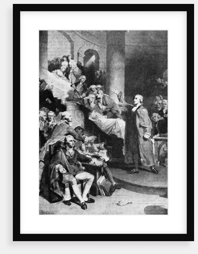Patrick Henry (1736-1799), American revolutionary by Peter Frederick Rothermel