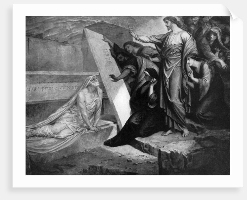 The Raising of Lazarus by Frederic Shields