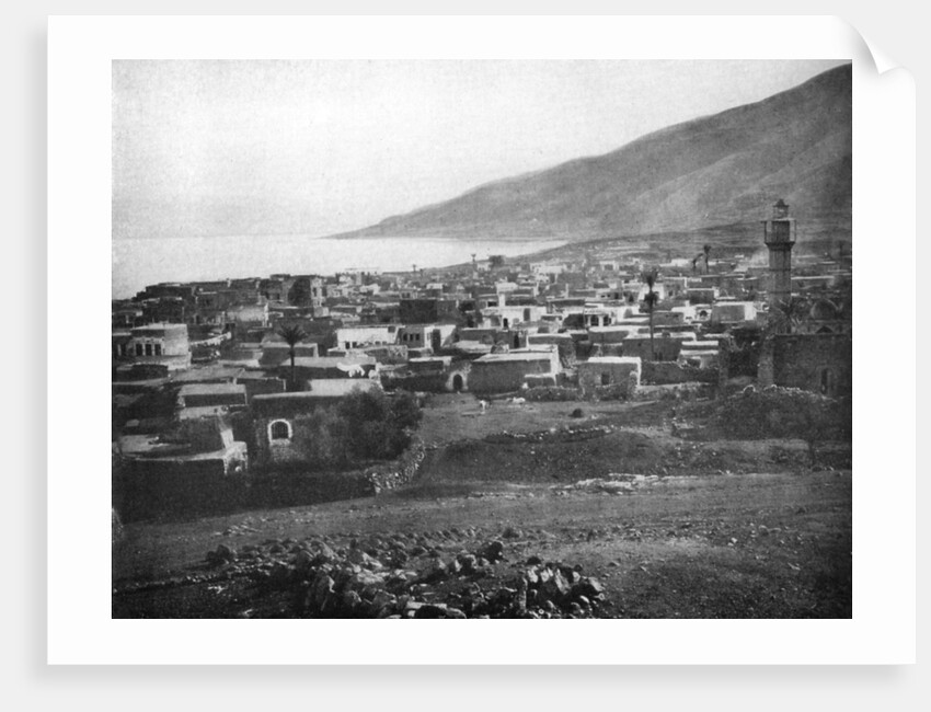 Tiberias and the Lake of Galilee by Anonymous