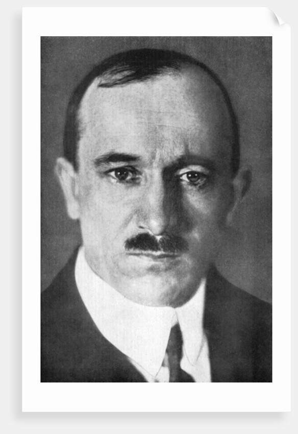 Edvard Benes (1884-1948), second President of Czechoslovakia by Anonymous