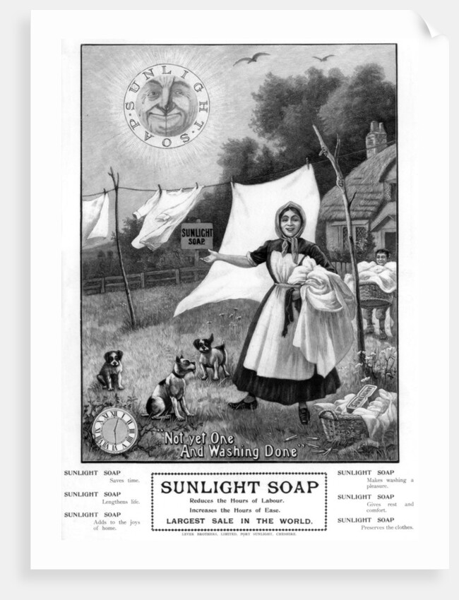 Advertisement for 'Sunlight Soap' by Anonymous