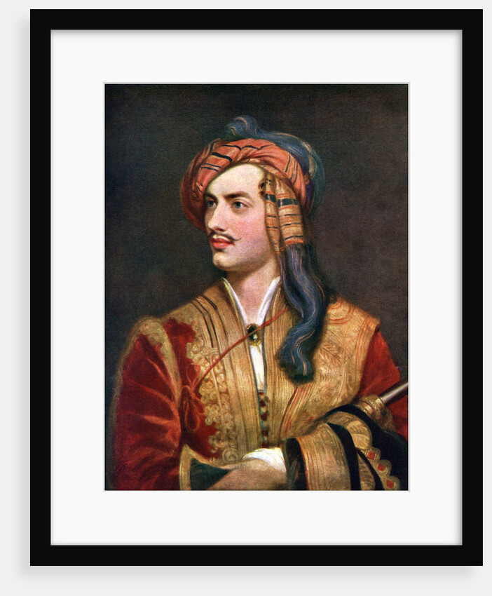 George Gordon, Sixth Baron Byron by WA Mansell & Co