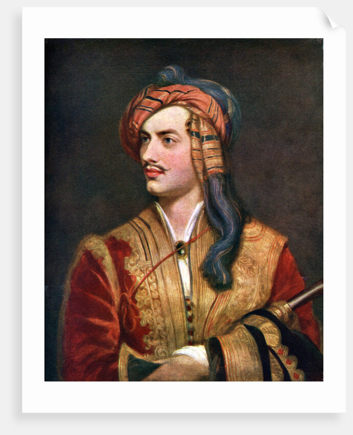George Gordon, Sixth Baron Byron by WA Mansell & Co