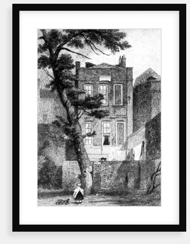 Milton's House in Petty France, Westminster, London by Rischgitz Collection
