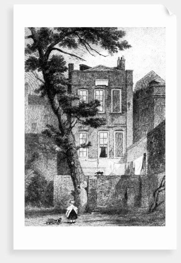 Milton's House in Petty France, Westminster, London by Rischgitz Collection