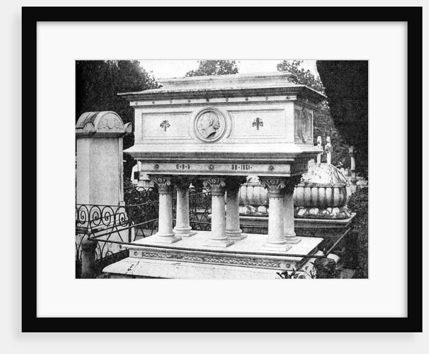 Tomb of Elizabeth Browning, Florence, design by Lord Leighton by Rischgitz Collection