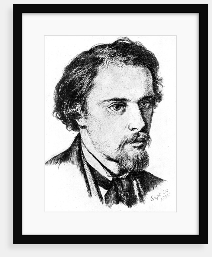 D.G Rossetti by Rischgitz Collection