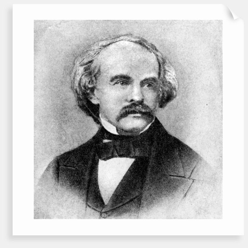 Nathaniel Hawthorne, Author of Tanglewood Tales by Rischgitz Collection