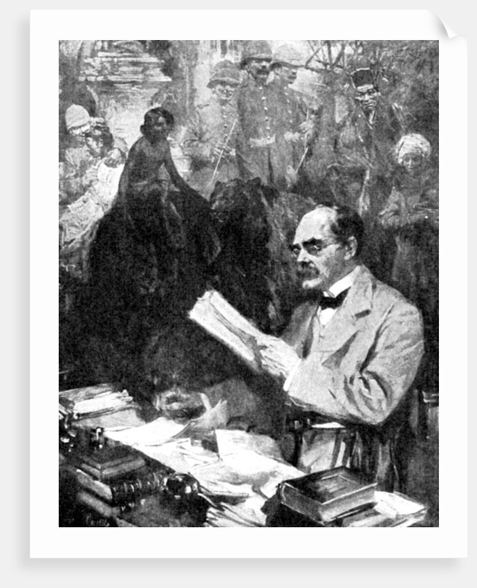 Rudyard Kipling by LEA