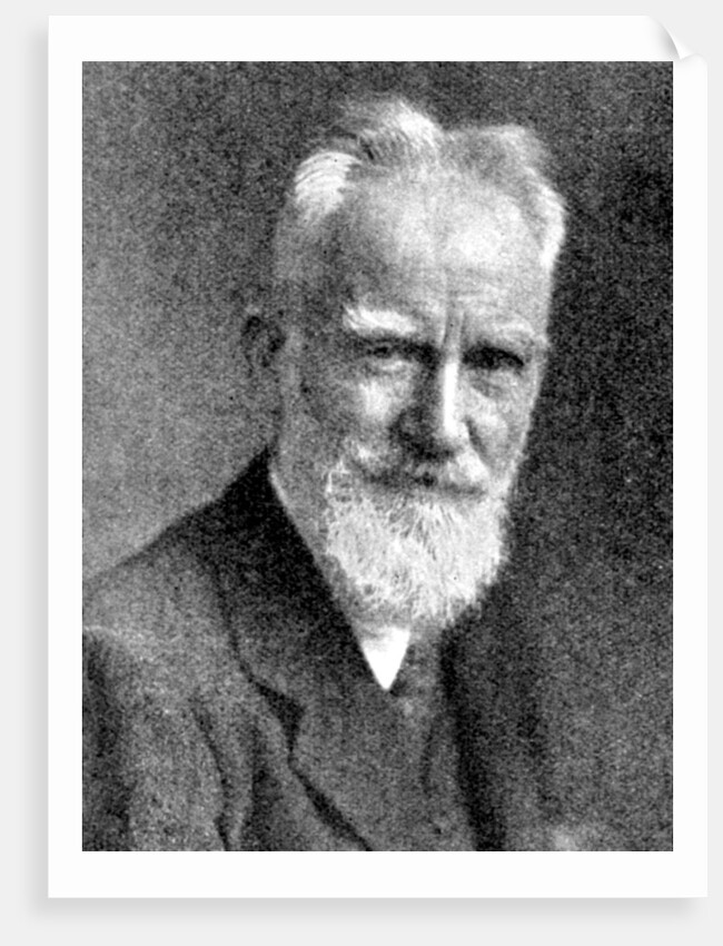 'George Bernard Shaw', British dramatist by C Vandyk Ltd
