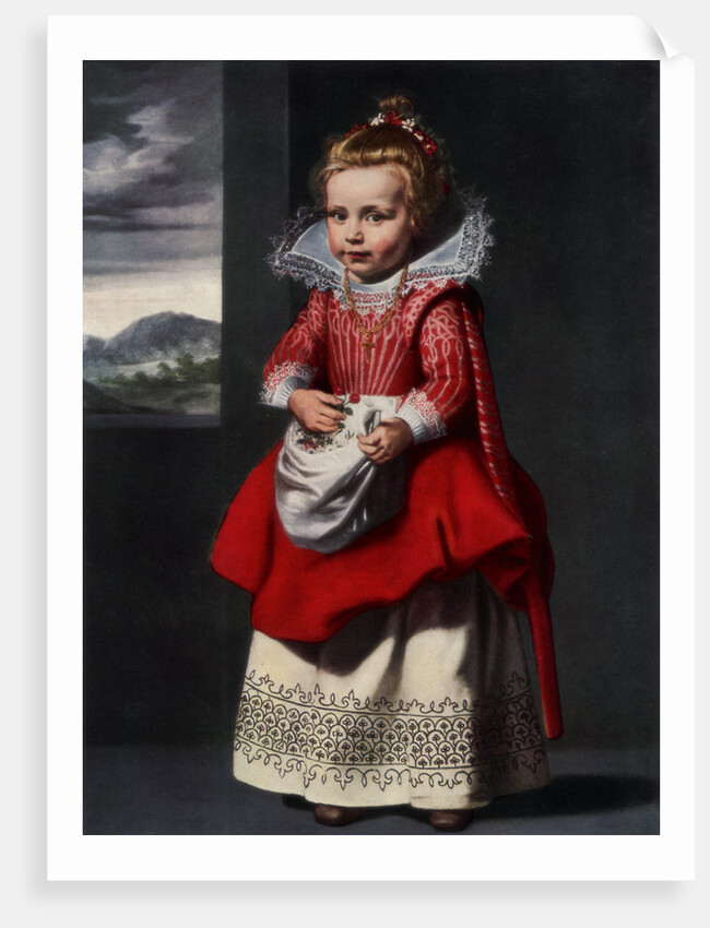 Portrait of the artist's daughter 'Magdalena de Vos by Cornelis de Vos