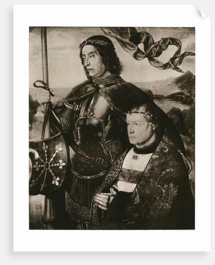 St Victor and a Donor by Hugo van der Goes