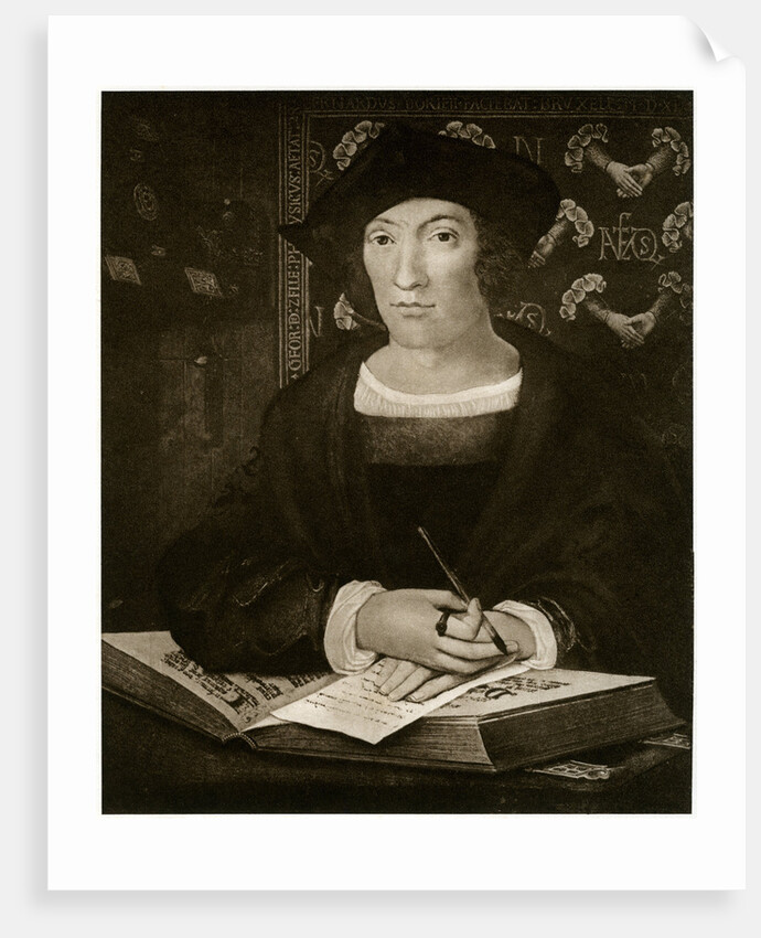 'Joris van Zelle', c1519 by Bernaert van Orley