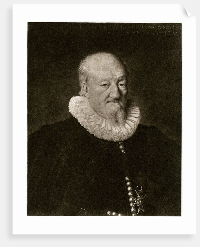 Portrait of Martin Ruzé de Beaulieu by Frans Pourbus the Younger