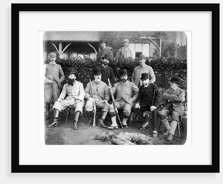 Mount Edgcumbe, Group Photo with Edward VII by Anonymous