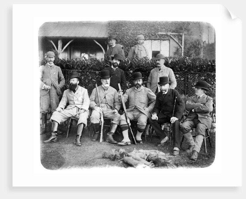 Mount Edgcumbe, Group Photo with Edward VII by Anonymous