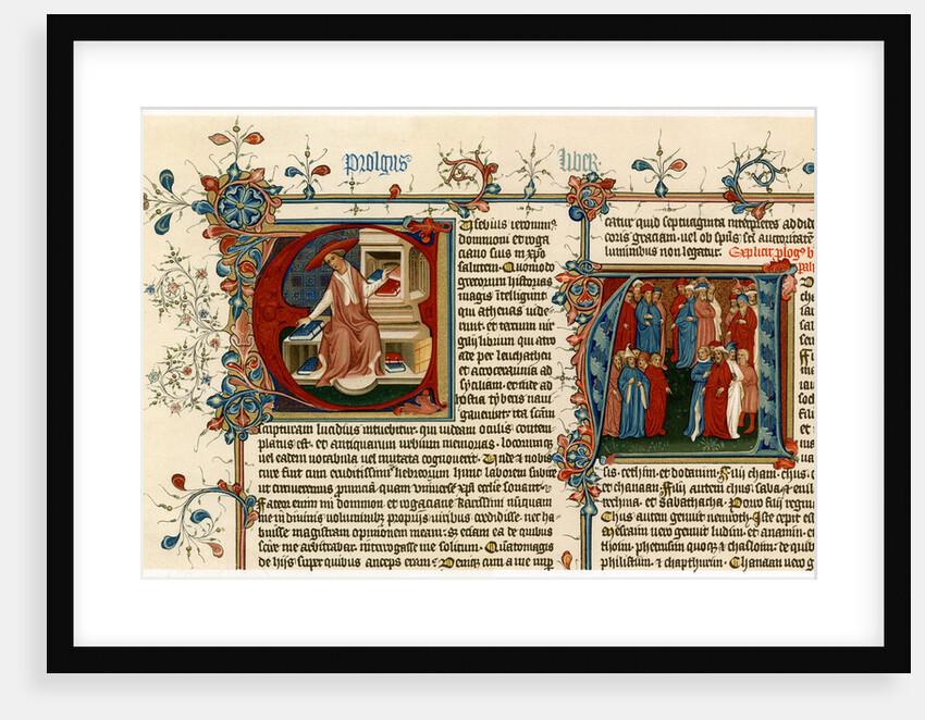 Illuminated initial letters by Anonymous