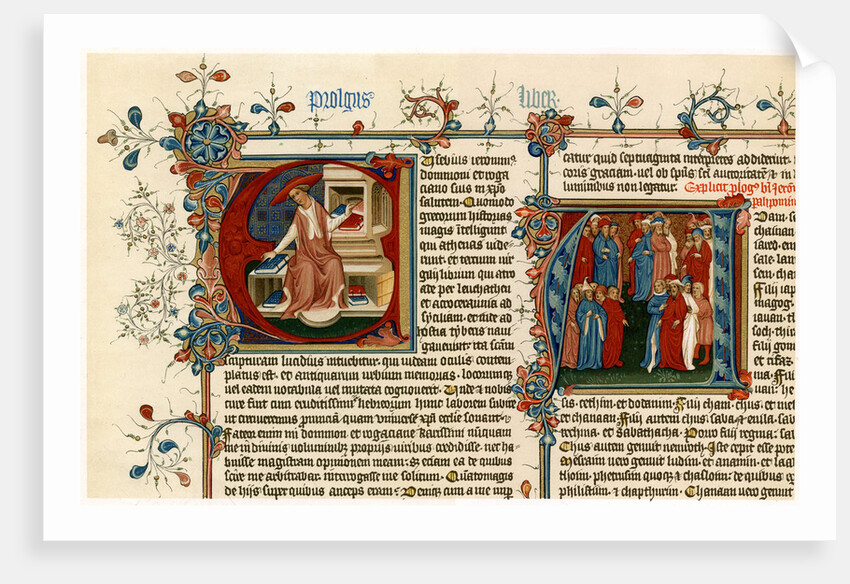 Illuminated initial letters by Anonymous