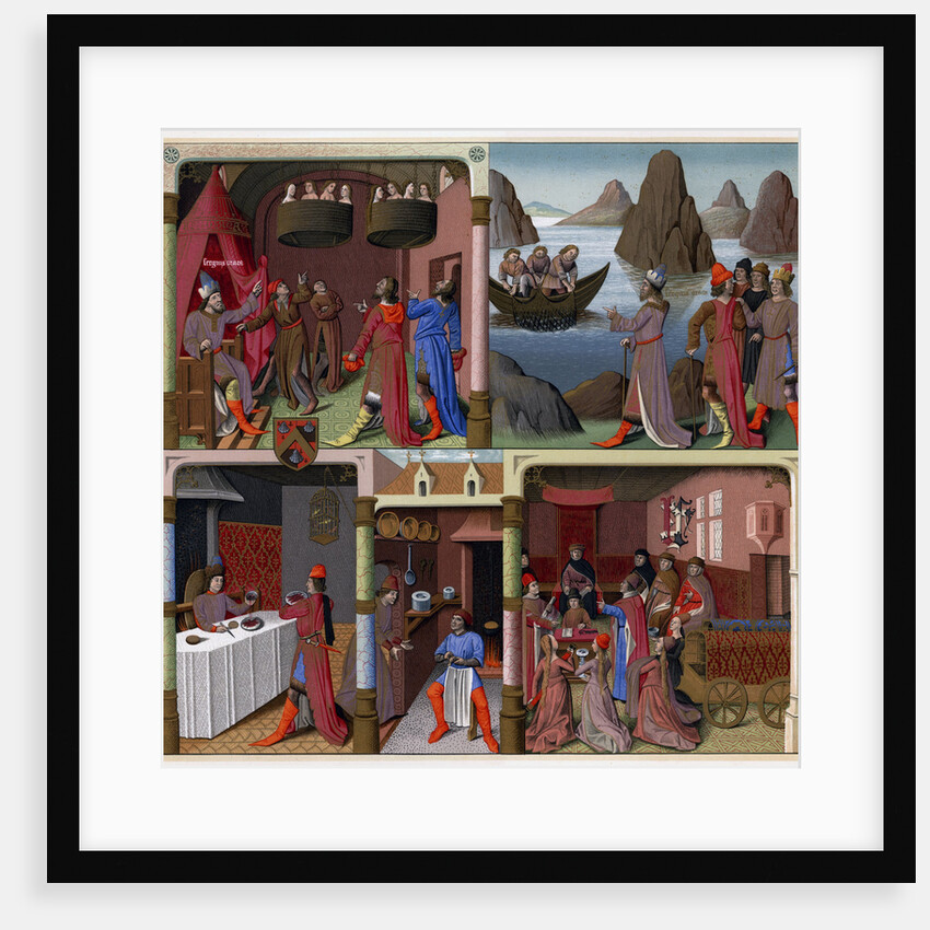 Sergius Orata and other Romans by Francois Fouquet