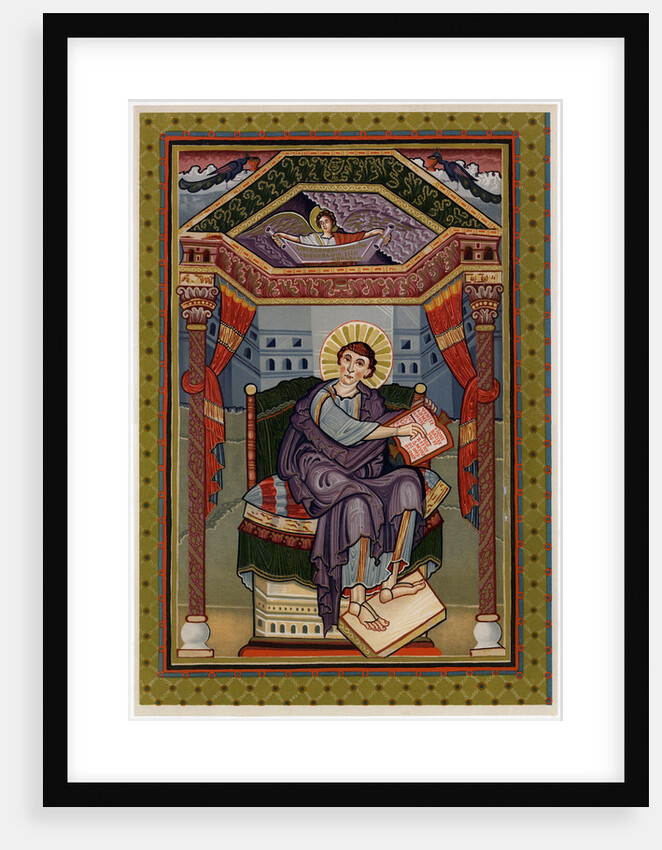 St Matthew, c800 AD by Anonymous