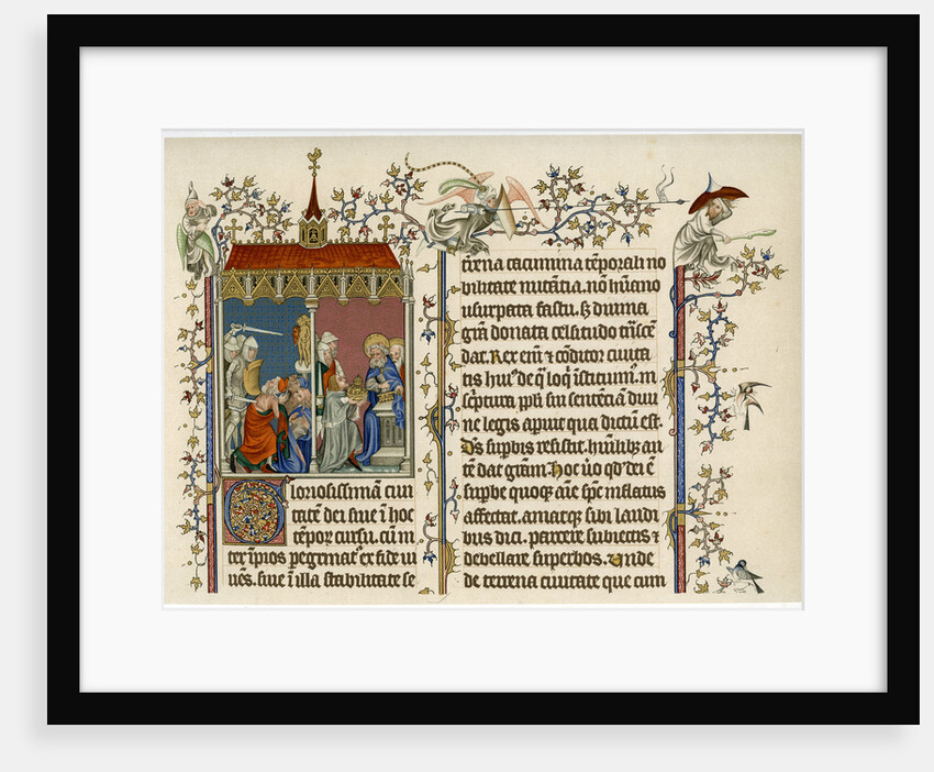 Two bible scenes by Anonymous