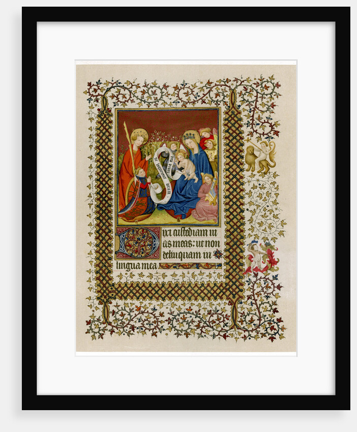 Henry VI before the Virgin and Child by Anonymous