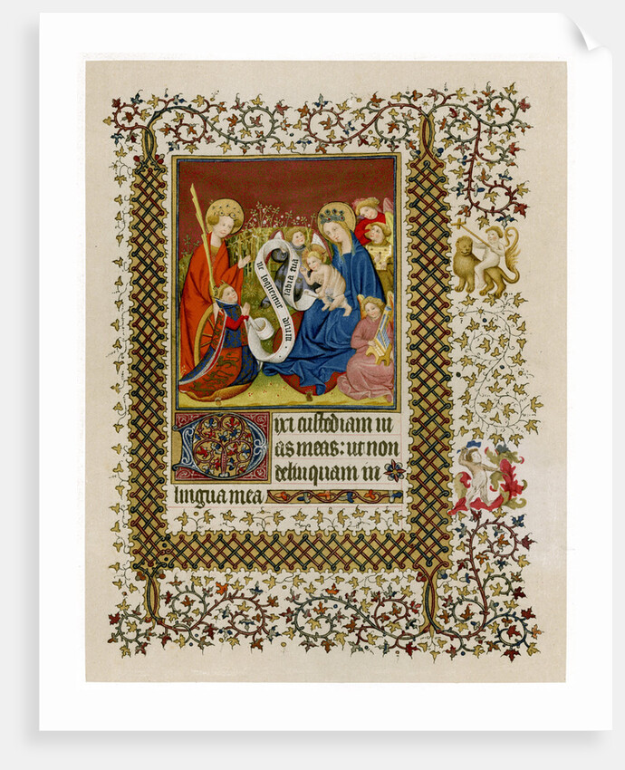 Henry VI before the Virgin and Child by Anonymous