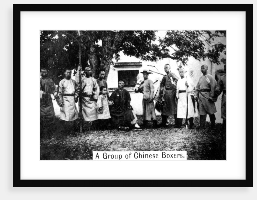 A group of Chinese Boxers by Ogden's Guinea Gold Cigarettes