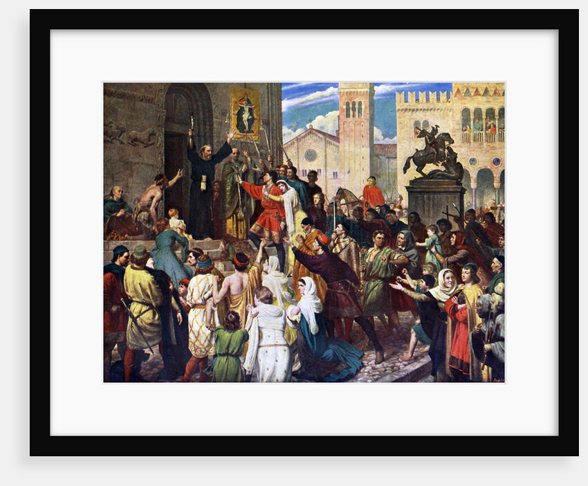 Peter the Hermit Preaching the First Crusade by Anonymous