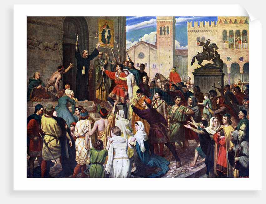 Peter the Hermit Preaching the First Crusade by Anonymous