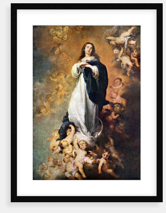 Immaculate Conception of the Escorial by Bartolomé Esteban Murillo