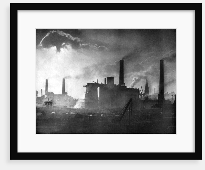 Coal and iron production by Edgar & Winifred Ward